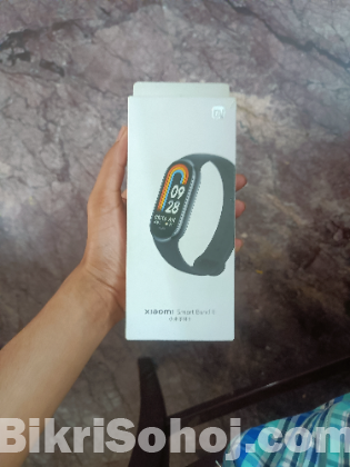 Xioami mi band 8 waterproof and amoled display